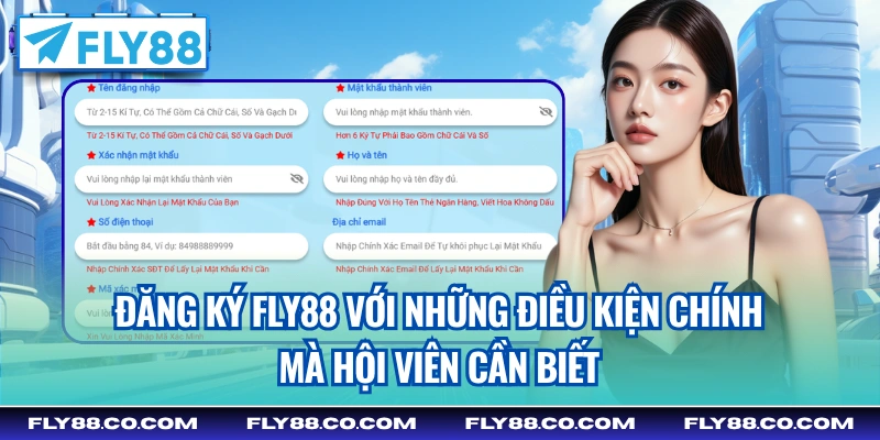 Đăng ký Fly88 với những điều kiện chính mà hội viên cần biết