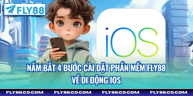 Nắm bắt 4 bước cài đặt phần mềm Fly88 về di động iOS
